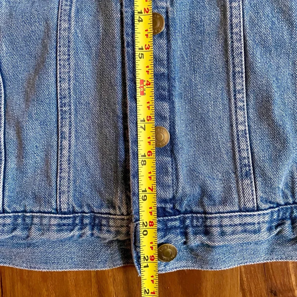J. Crew Medium Blue Denim Trucker Jacket